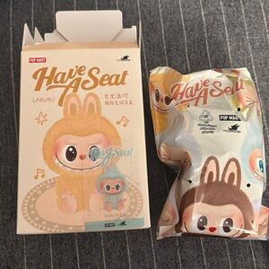 Authentic Pop Mart Have A Seat Labubu Ququ

Opened Box -  Unopened Bag